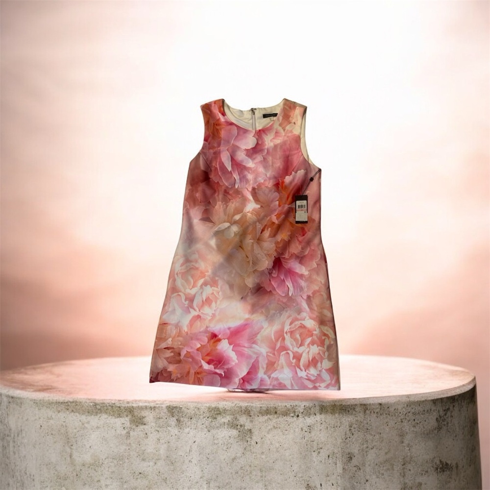 Tommy Hilfiger Pink Floral Formal Dress